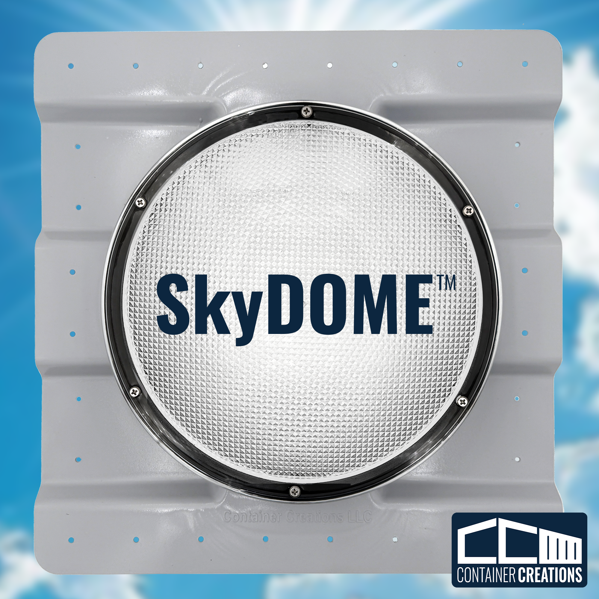 SkyDOME™  Skylight for Shipping Containers